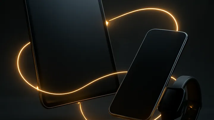 8777BDT COM Multiple devices floating in harmony